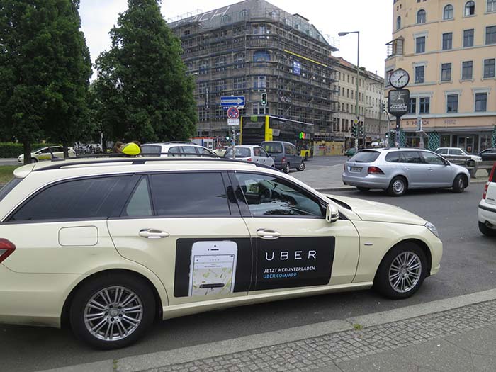 Uber suspende su servicio en 3 ciudades alemanas