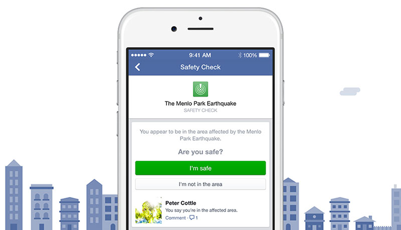 Facebook ampliará el Safety Check