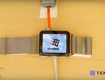 Así funciona Windows 95 en un Apple Watch