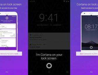 Cortana llegará pronto a las pantallas bloqueadas de Android