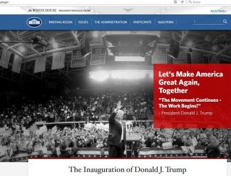 Trump elimina de un plumazo el idioma español de la web de la Casa Blanca